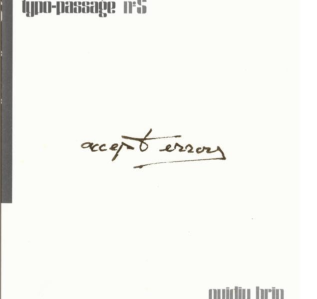 Product Image: Typo-Passage 5, Ovidiu Hrin
