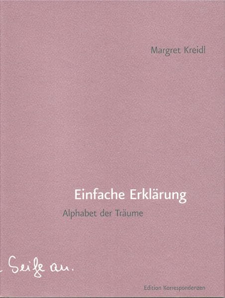 Einfache Erklärung: Alphabet der Träume Poetry