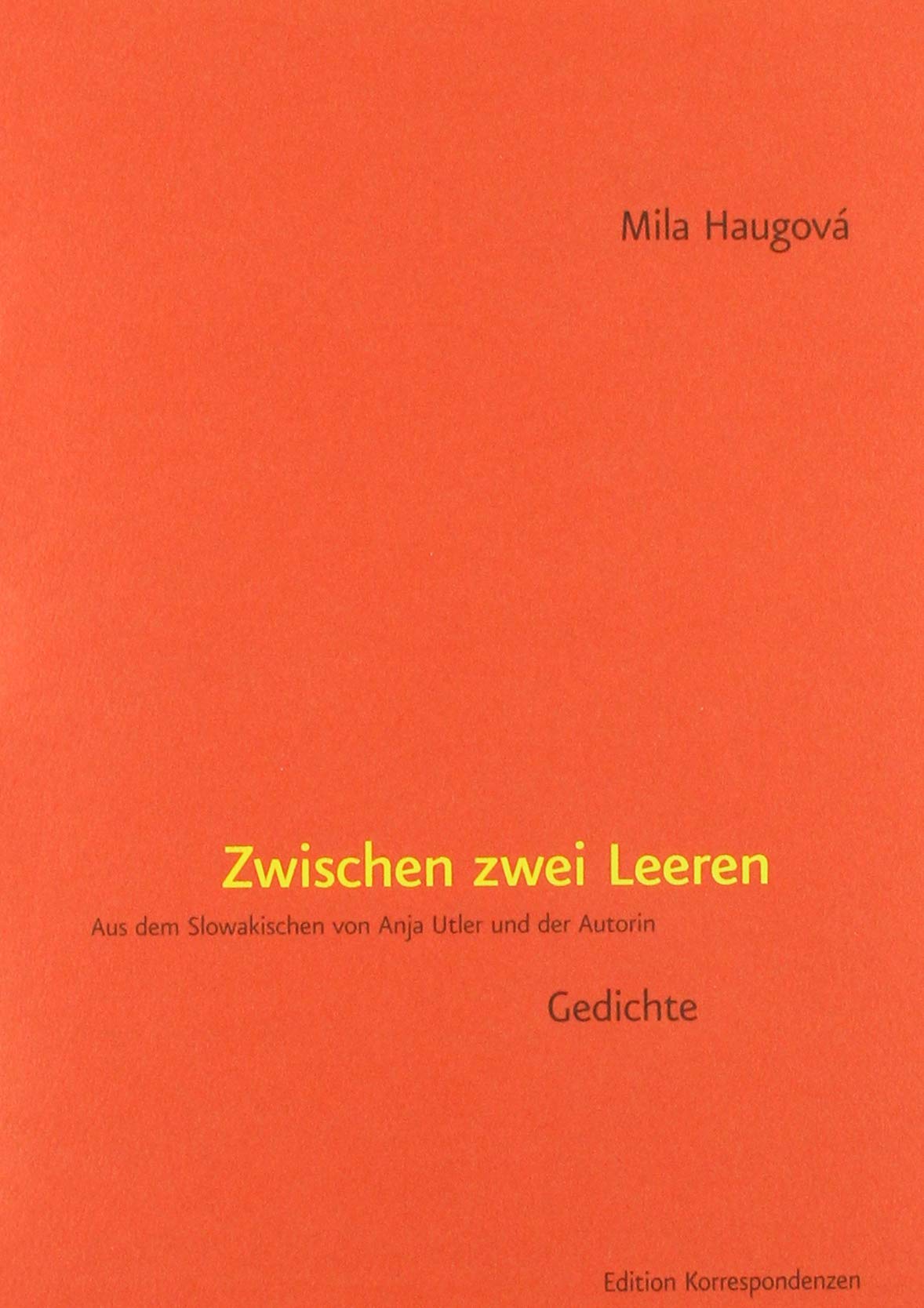Zwischen zwei Leeren: Gedichte Poetry