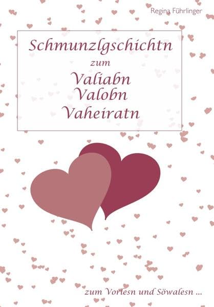 Schmunzlgschichtn zum Valiabn – Valobn – Vaheiratn: Geschichten im Mundartenmix, welche sich mit Themen rund um Liebe und Heiraten auf humorvolle Weise auseinandersetzen. Humour & Satire