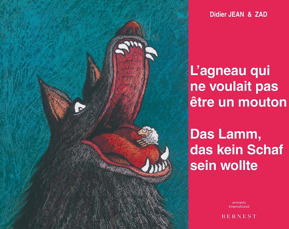 L'agneau qui ne voulait pas être un mouton/ Das Lamm, das kein Schaf sein wollte Children's books