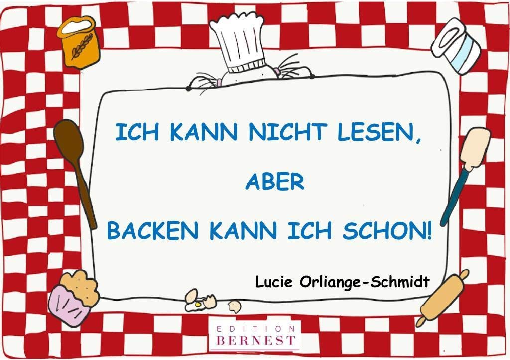Ich kann nicht lesen, aber backen kann ich schon! Children's books