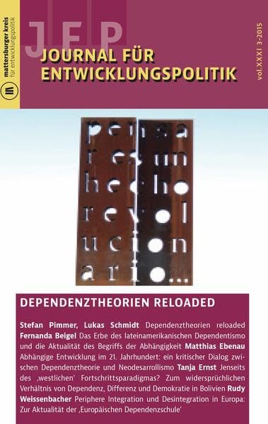 Journal für Entwicklungspolitik 3/2015: Dependenztheorien reloaded (Journal für Entwicklungspolitik (JEP)) Law