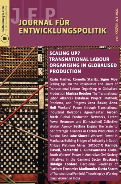 Journal für Entwicklungspolitik 2/3-2022: Scaling up? Transnational Labour Organising in Globalised Production (Journal für Entwicklungspolitik (JEP)) Law