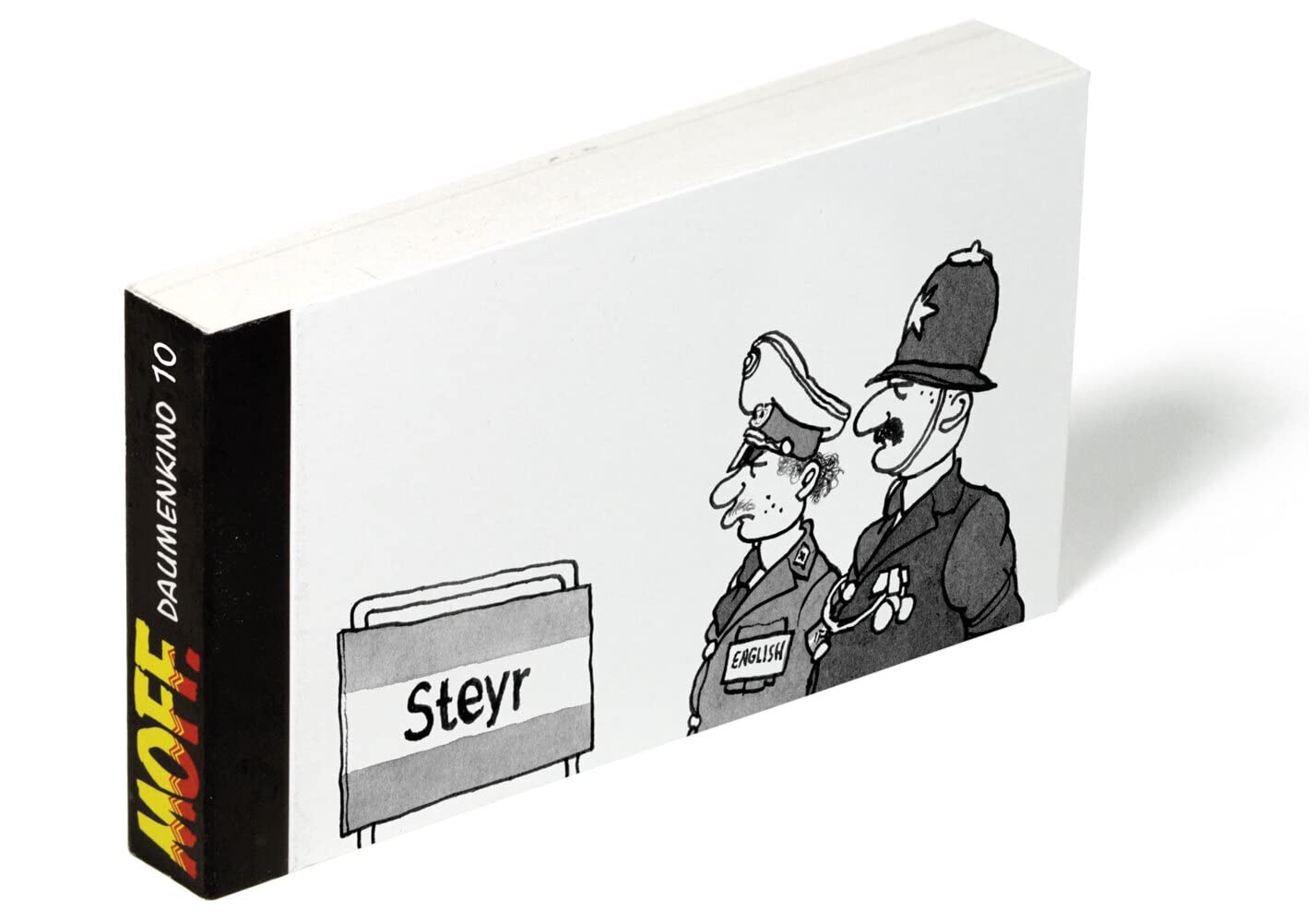 Daumenkino Nr. 10: Die Polizisten - Englisch für Anfänger. (MOFF. Daumenkinos) Manga