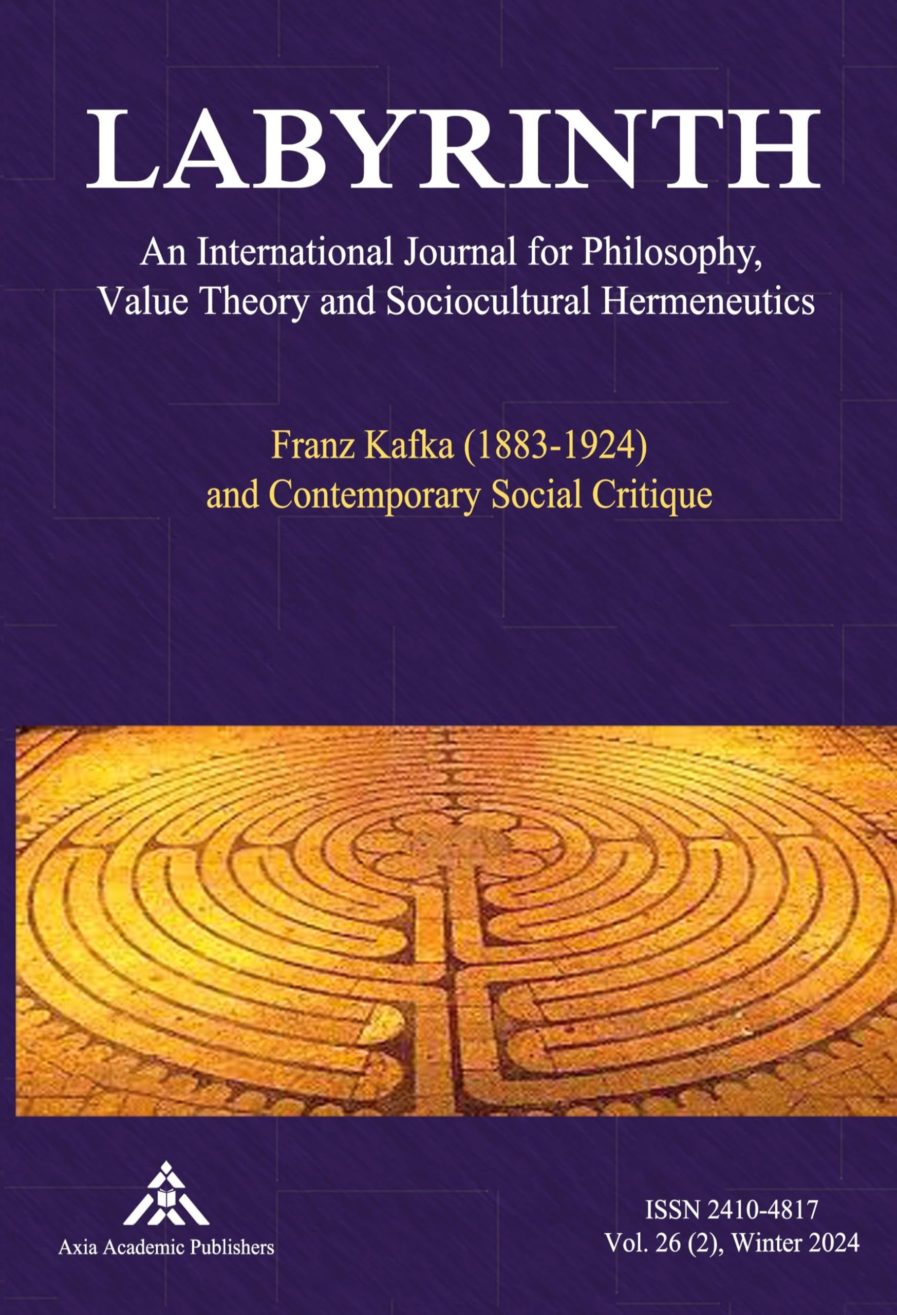 Franz Kafka (1883-1924) and Contemporary Social Critique Philosophy