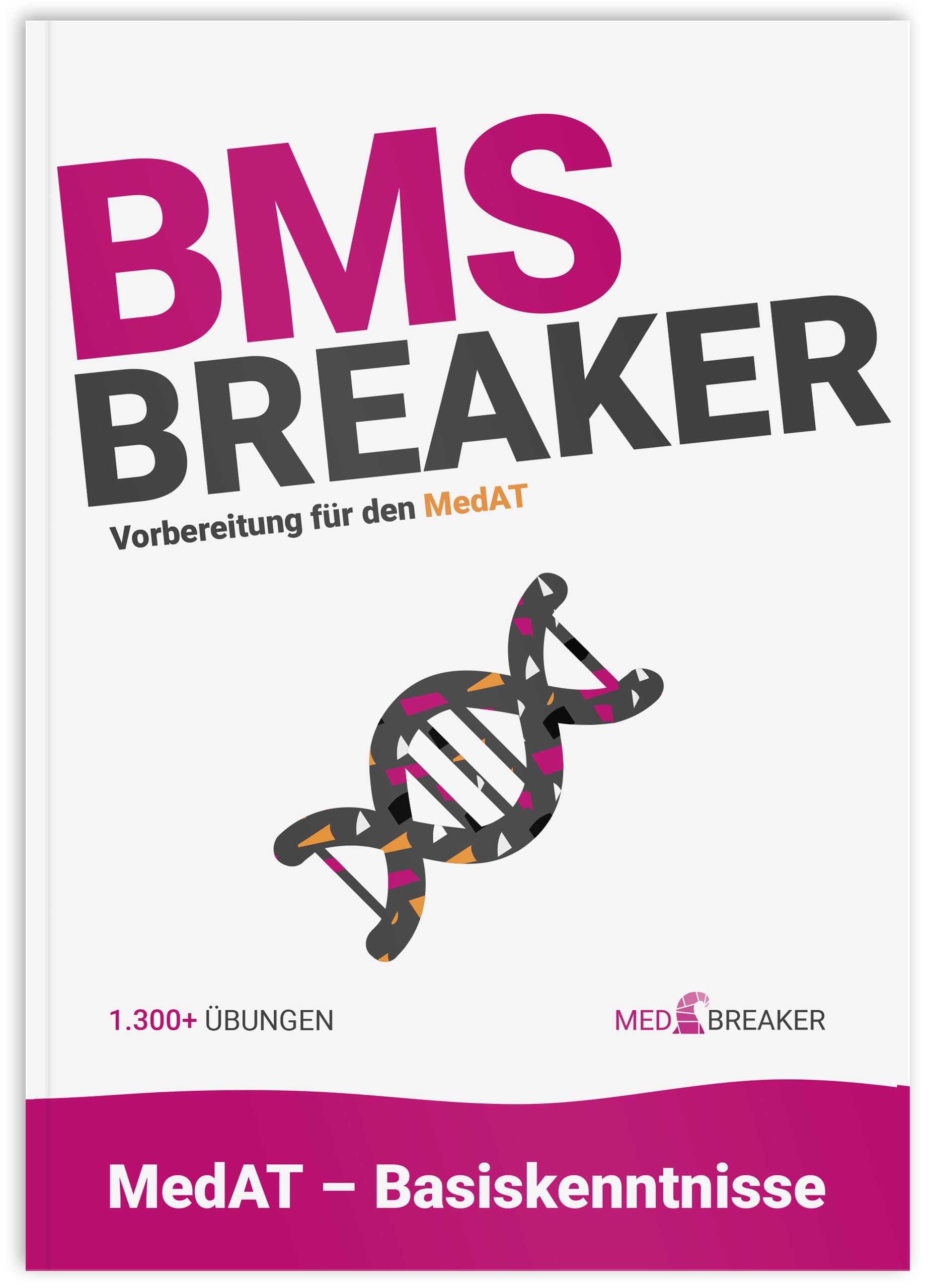 MedAT: 1.300+ BMS-Fragen: Biologie, Chemie, Physik, Mathematik, Medizin-Aufnahmetest |: BMS-Breaker | MedAT 2025 / 2026, Basiskenntnistest ... (MEDBREAKER | MedAT-Bücher-Vorbereitung) Medicine