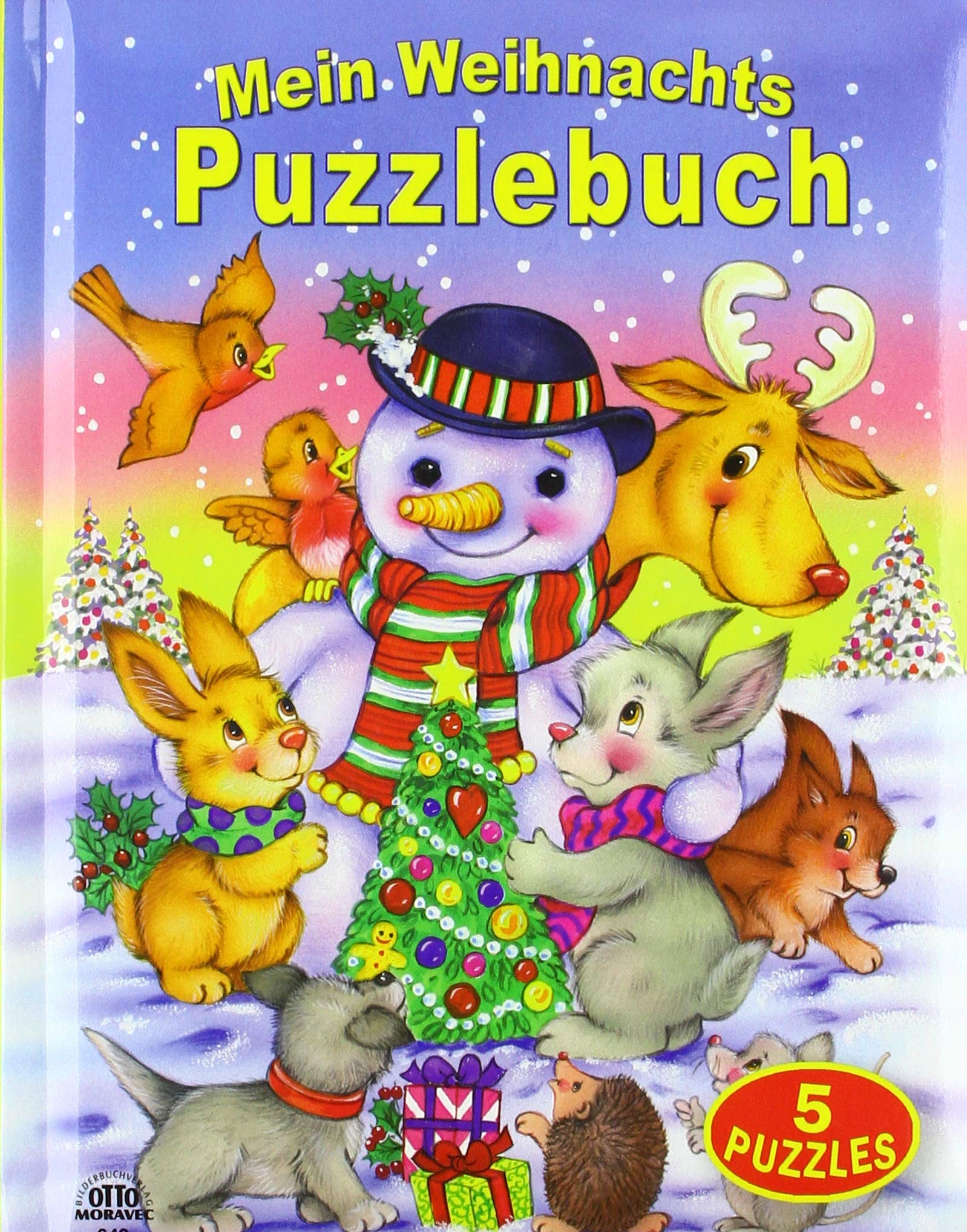 Mein Weihnachts-Puzzlebuch: 5 Puzzles Children's books