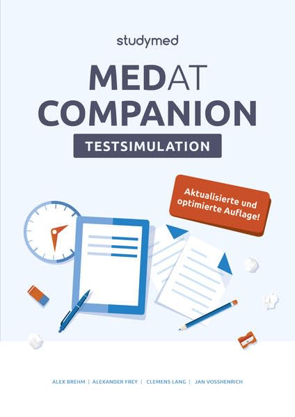 MedAT Companion Testsimulation: Für den MedAT 2024 Medicine