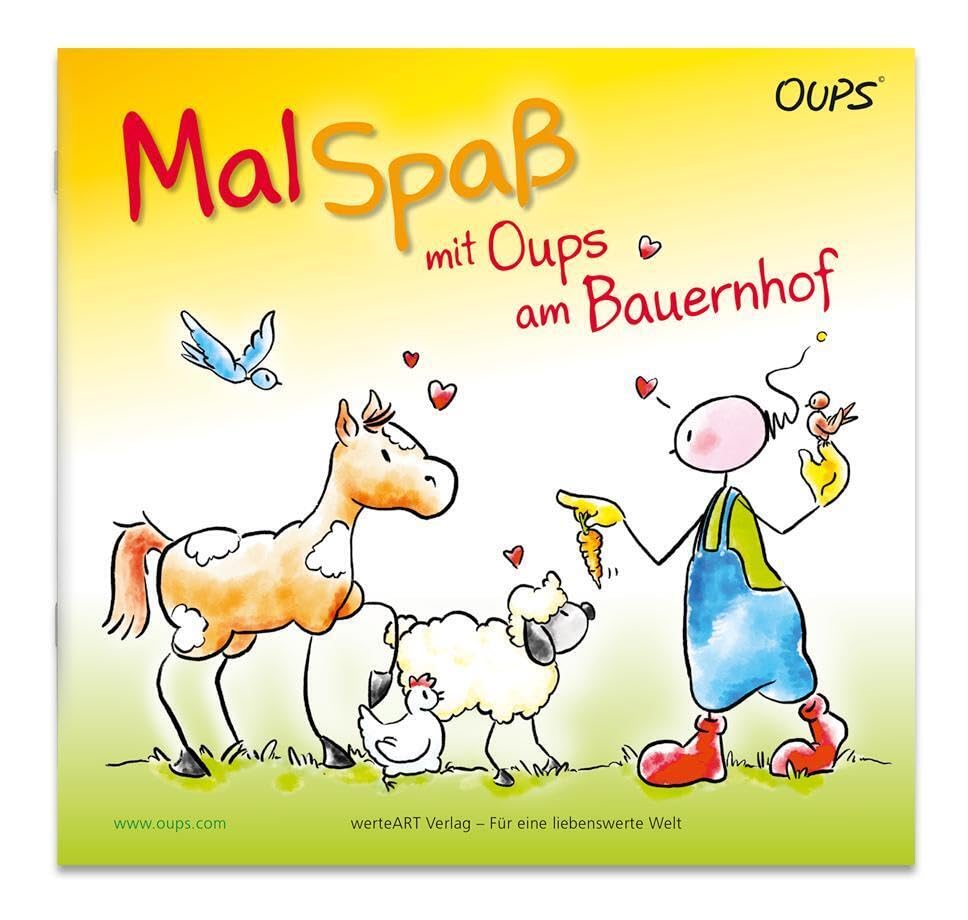 Malspaß mit Oups am Bauernhof Non-fiction