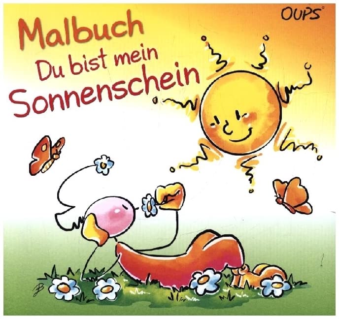 Oups Malbuch - Du bist mein Sonnenschein Non-fiction