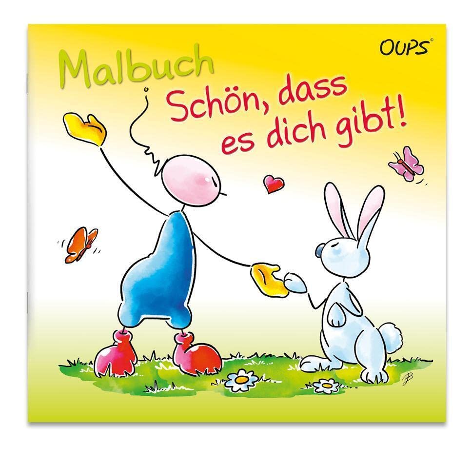 Oups Malbuch - Schön, dass es dich gibt Non-fiction