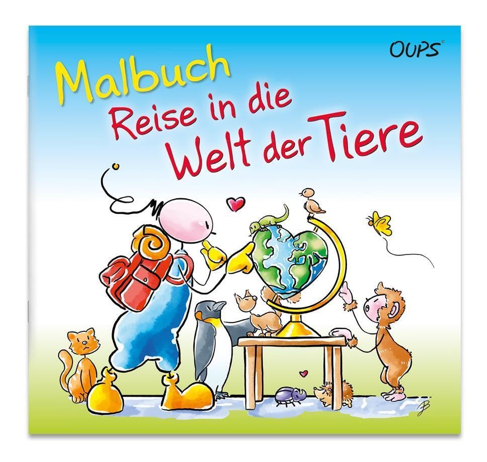 Oups Malbuch - Reise in die Welt der Tiere Non-fiction
