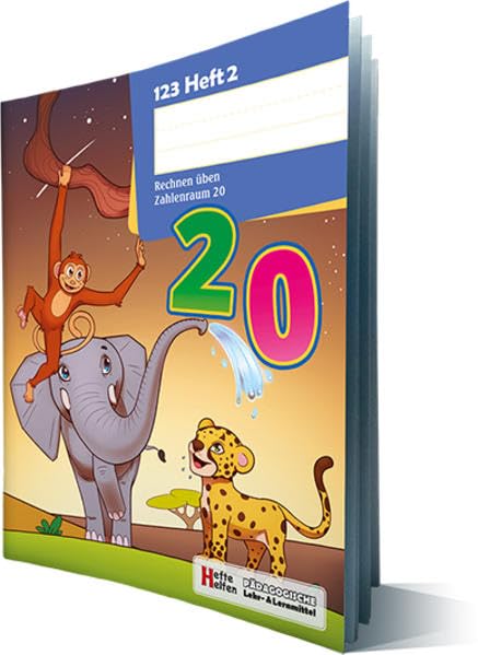 123 Heft 2: Rechnen üben - Zahlenraum 20 book