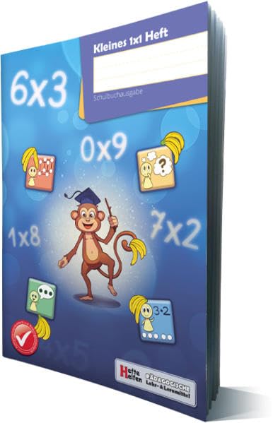Kleines 1x1 Heft (Schulbuchausgabe) (Hefte helfen: pädagogische Lehr- und Lernmittel) Study Guides