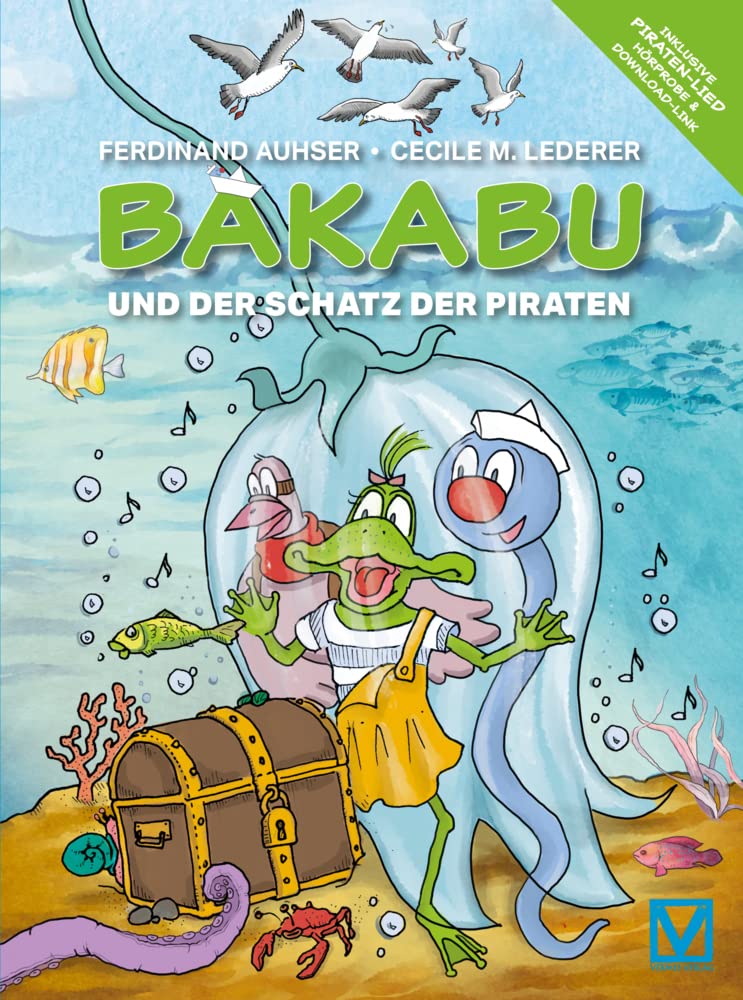 Bakabu und der Schatz der Piraten: Inklusive Piraten-Lied, Hörprobe & Download-Link Contemporary literature