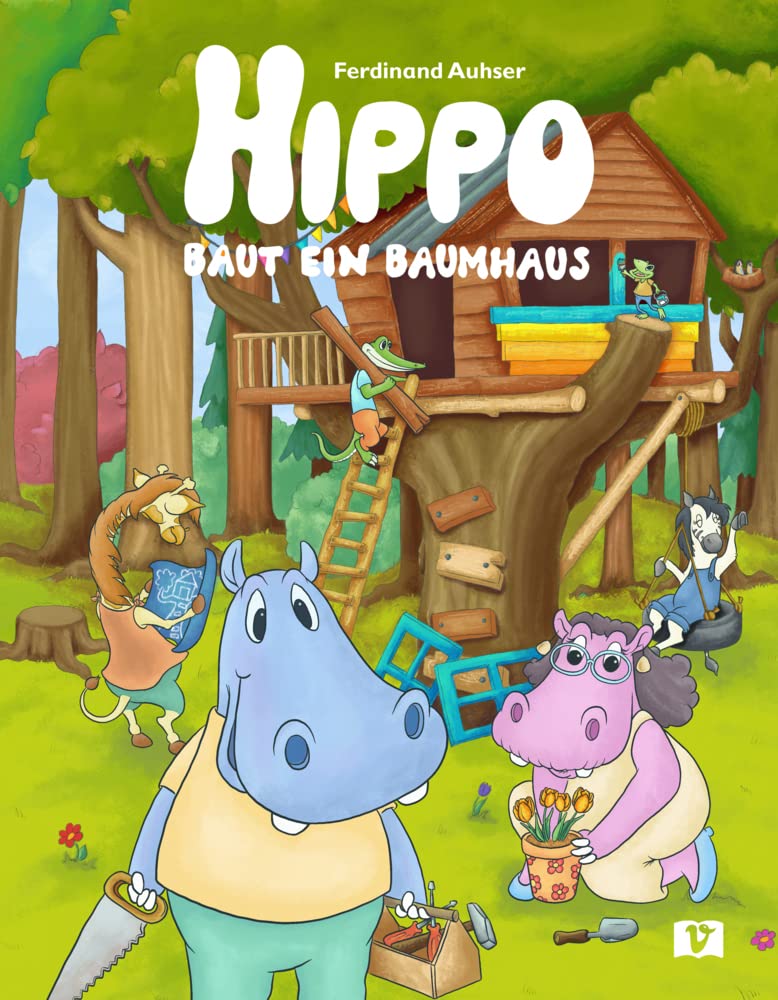 Product Image: Hippo baut ein Baumhaus