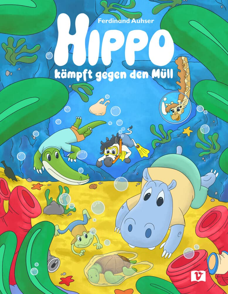 Hippo kämpft gegen den Müll: Bilderbuch Children's books