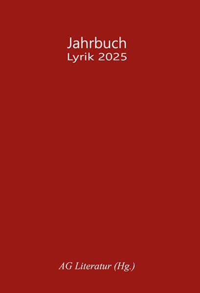 Jahrbuch der Lyrik 2025 Poetry