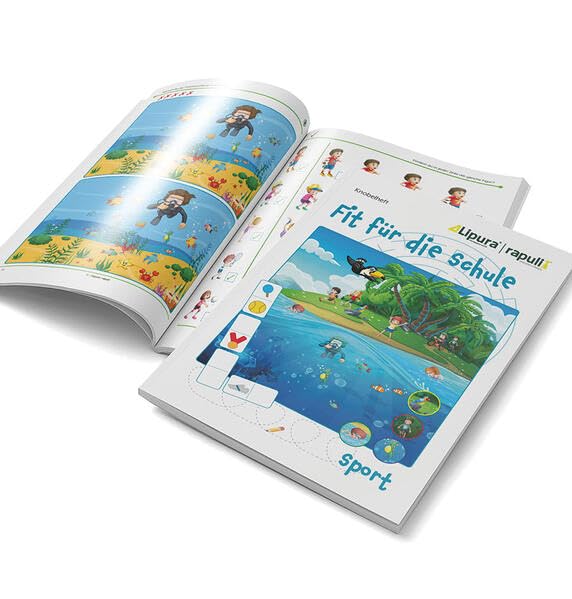 Knobelheft Sport: Fit für die Schule (Knobelhefte: Fit für die Schule) Children's books