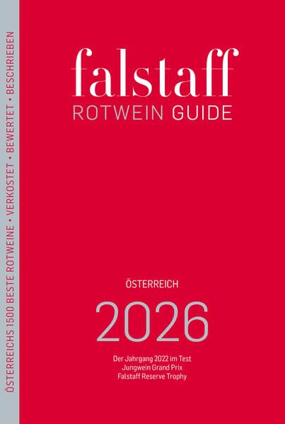 Falstaff Rotwein Guide Österreich 2026: Der Jahrgang 2022 im Test, Jungwein Grand Prix, Falstaff Reserve Trophy Leisure, Home & Garden