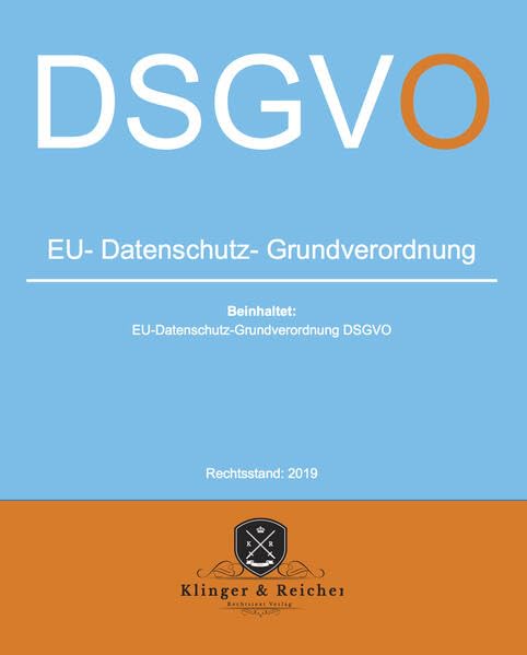 EU-Datenschutz-Grundverordnung DSGVO Law