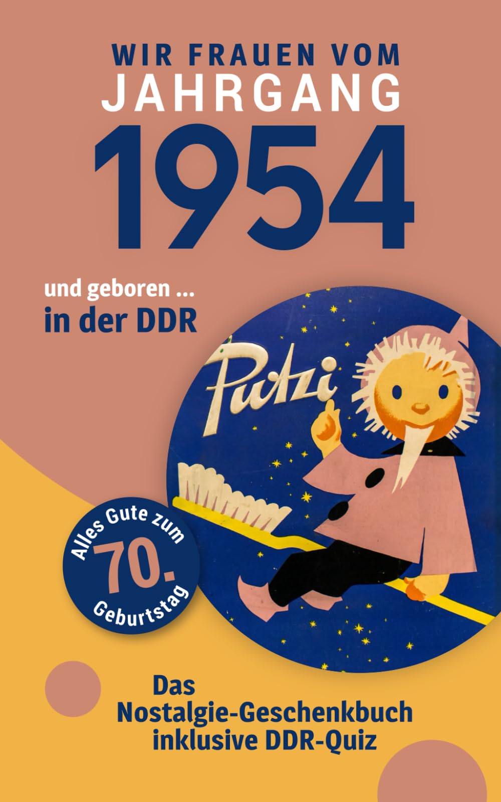 Geboren in der DDR - wir Frauen vom Jahrgang 1954: Die Kombination aus Glückwunschkarte & Nostalgie-Geschenkbuch in einem - inklusive DDR-Quiz Lifestyle