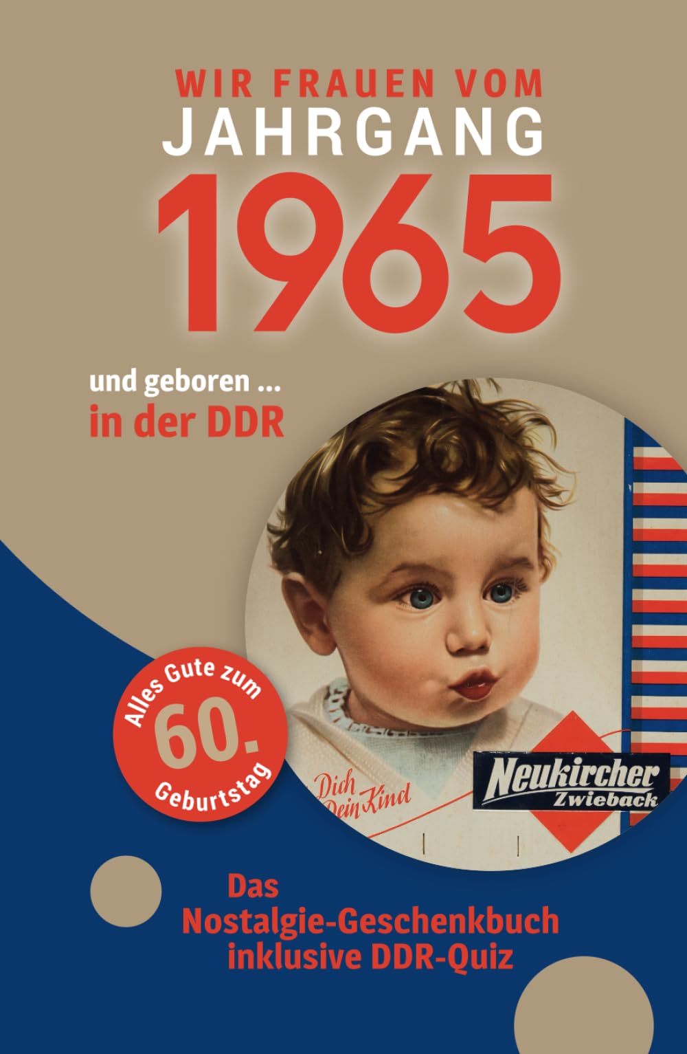 Geboren in der DDR - wir Frauen vom Jahrgang 1965: Eine schöne Kombination aus Glückwunschkarte & Nostalgie-Geschenkbuch - inklusive DDR-Quiz Lifestyle