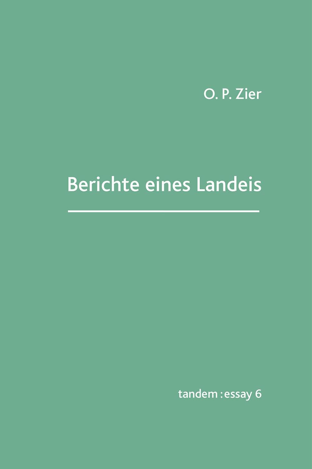 Berichte eines Landeis Contemporary literature Books