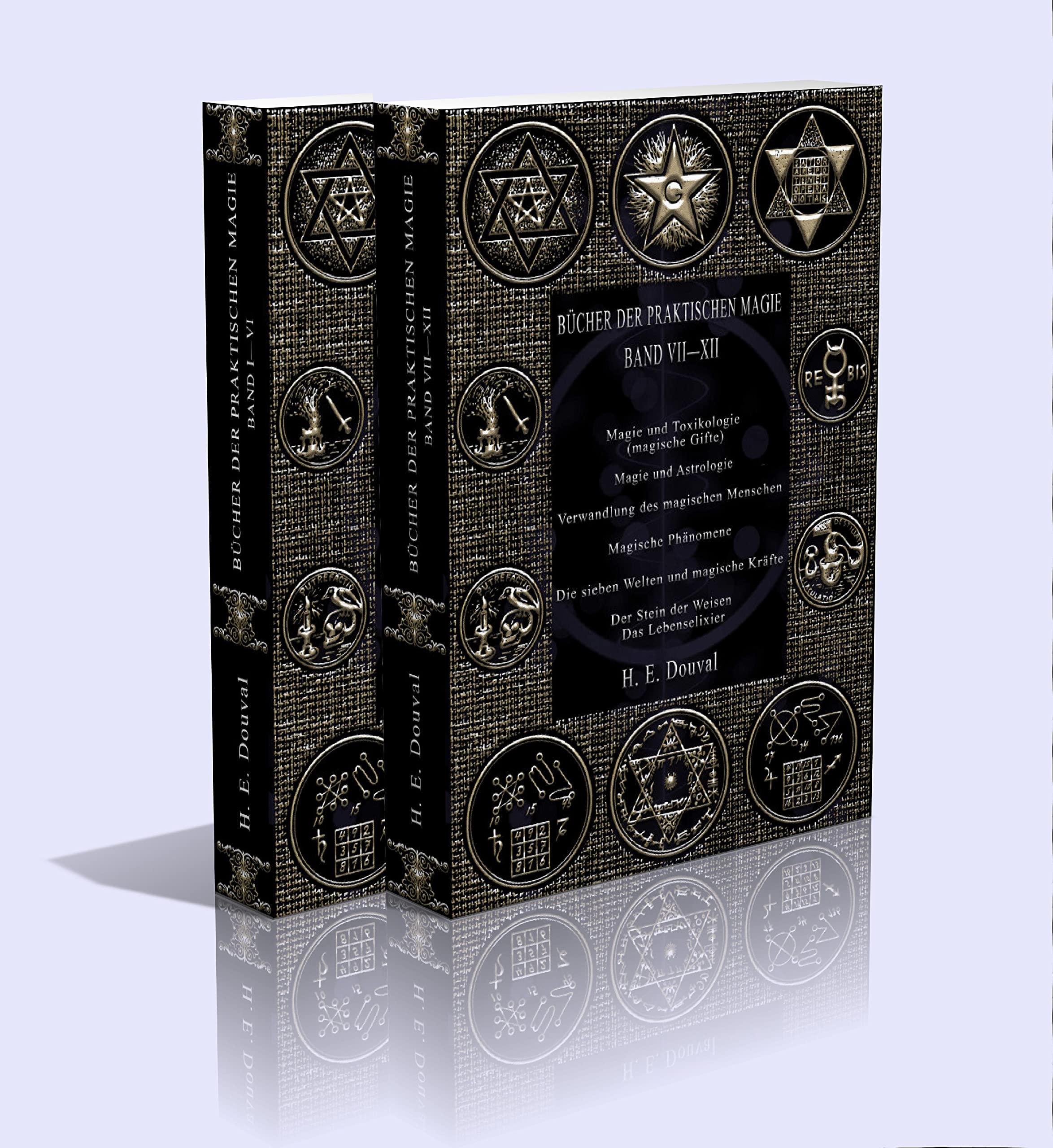 Bücher der praktischen Magie. Band I-XII. (2 Bde) - Hardcover mit Leseband Religion & Esotericism