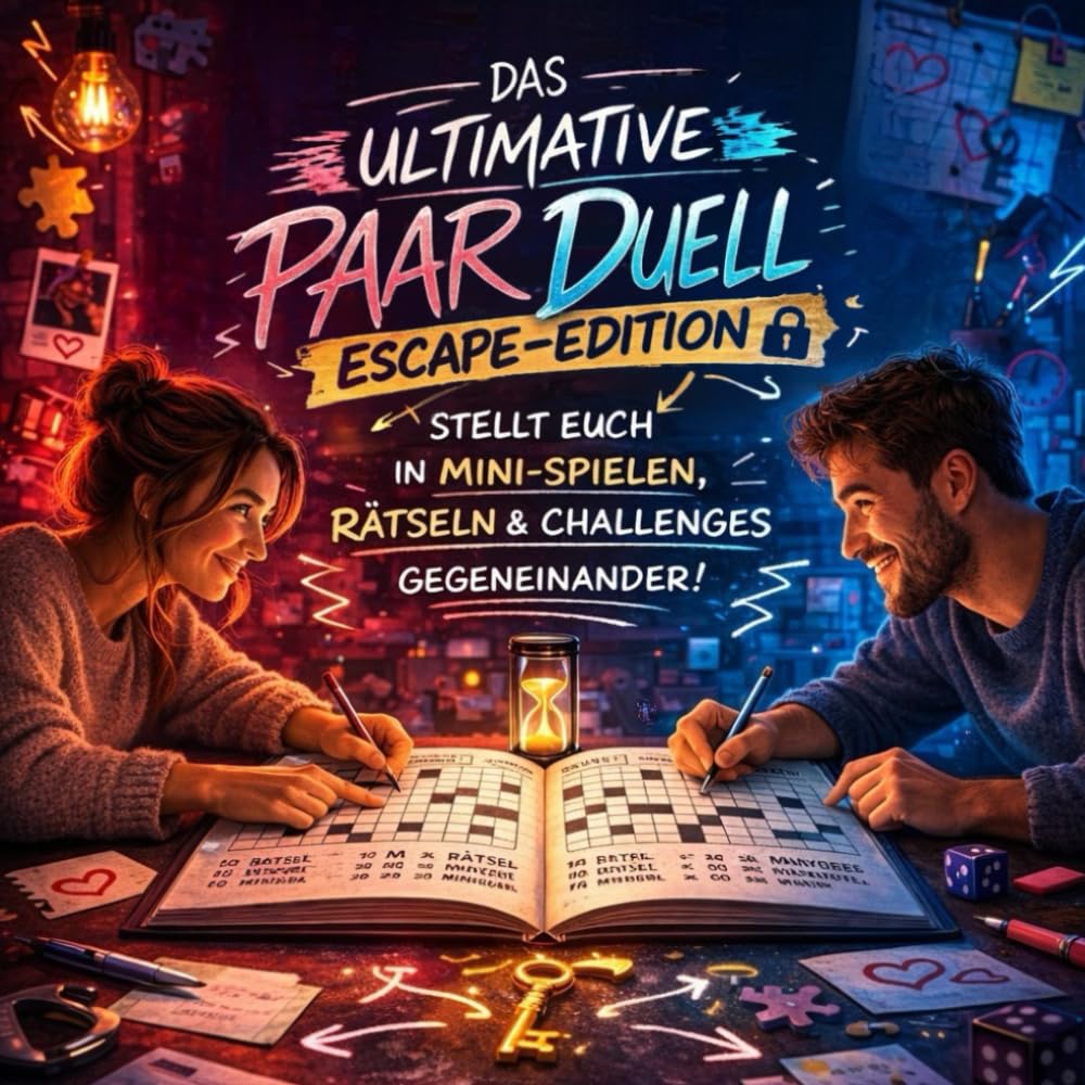 Das ultimative Paar Duell – Escape-Edition: Die spannende Couple Challenge für eure Date Night – Stellt euch in Minispielen, Rätseln & Challenges gegeneinander! Perfektes Geschenk zum Jahrestag book