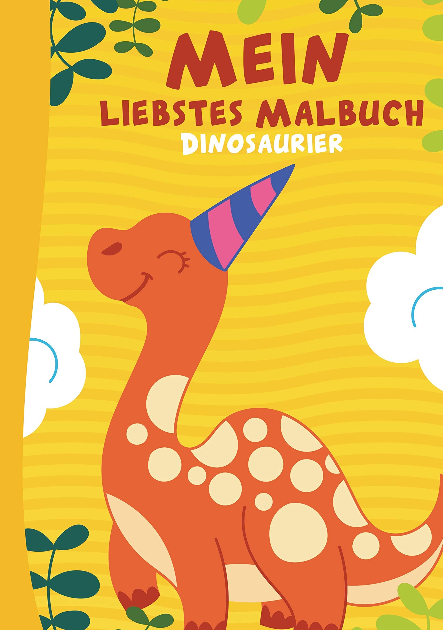 Mein liebstes Malbuch: 40 liebevoll gestaltete Dino-Ausmalbilder auf extra dickem 120g Papier Social Sciences