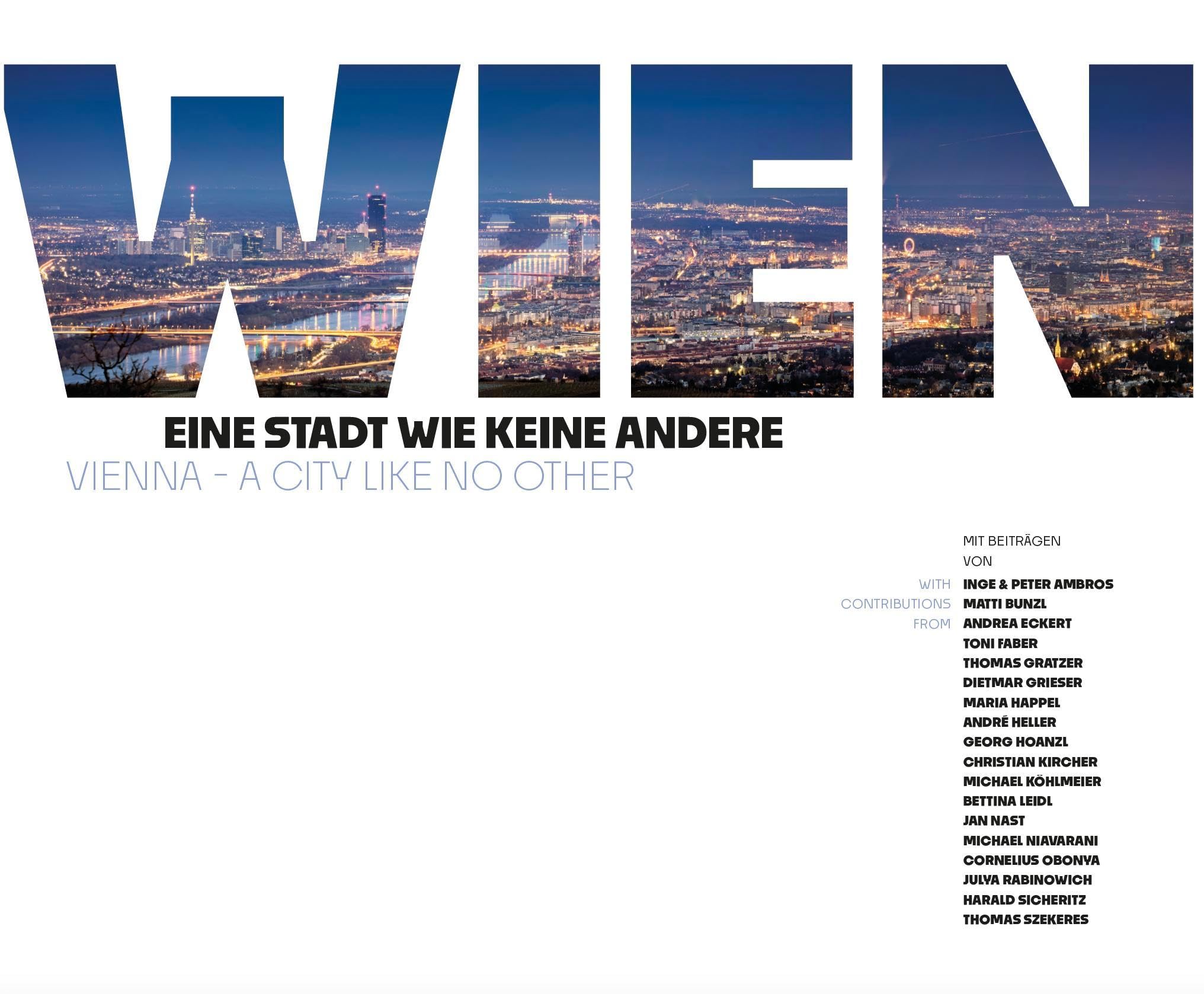 Wien – eine Stadt wie keine andere Contemporary literature