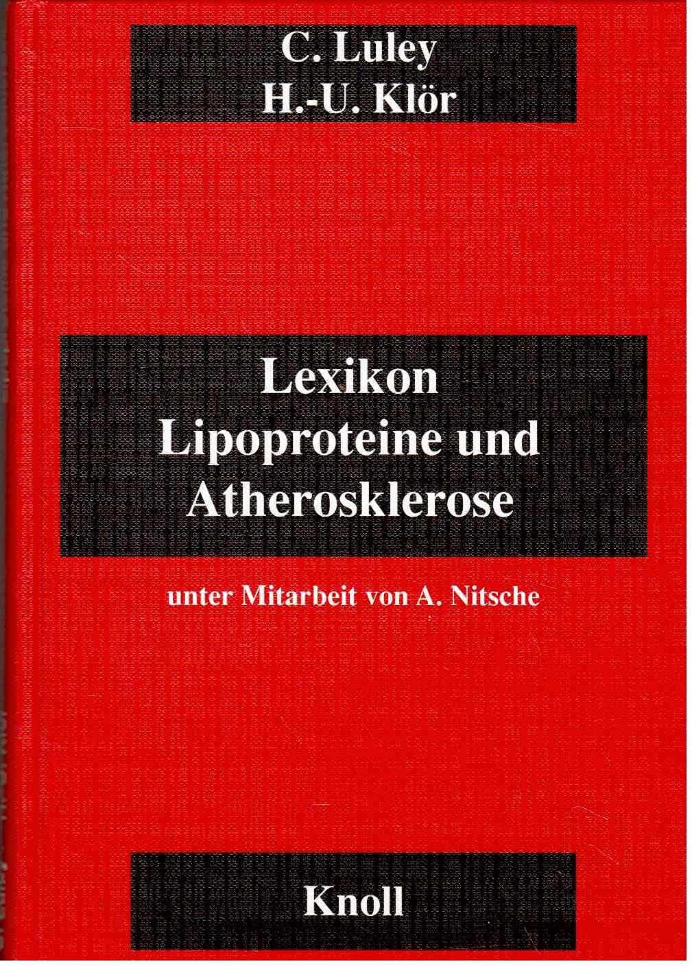 Lexikon Lipoproteine und Atherosklerose Medicine