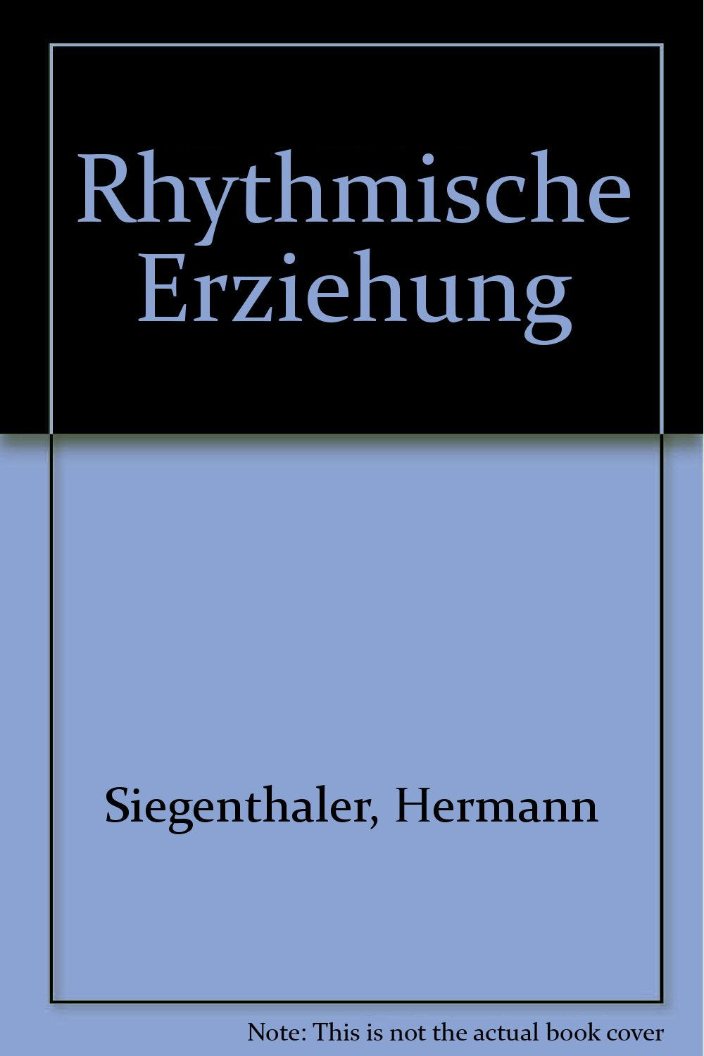Product Image: Rhythmische Erziehung