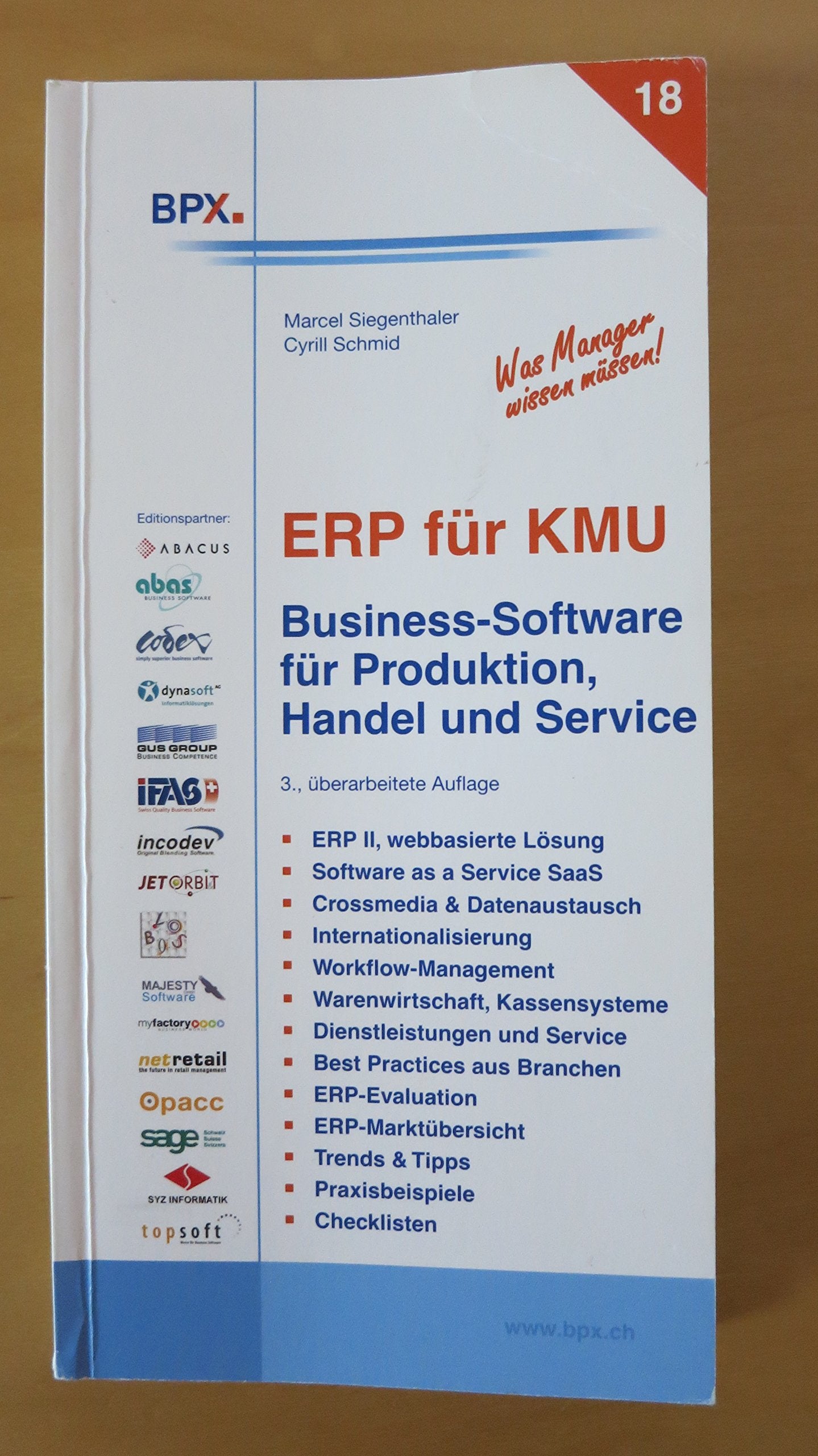 ERP für KMU (Mittelstand) Business-Software für Produktion, Handel und Service Law
