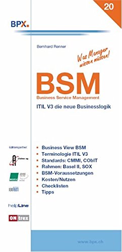 BSM Business-Service-Management: ITIL V3, die neue Businesslogik Business, Finance & Career