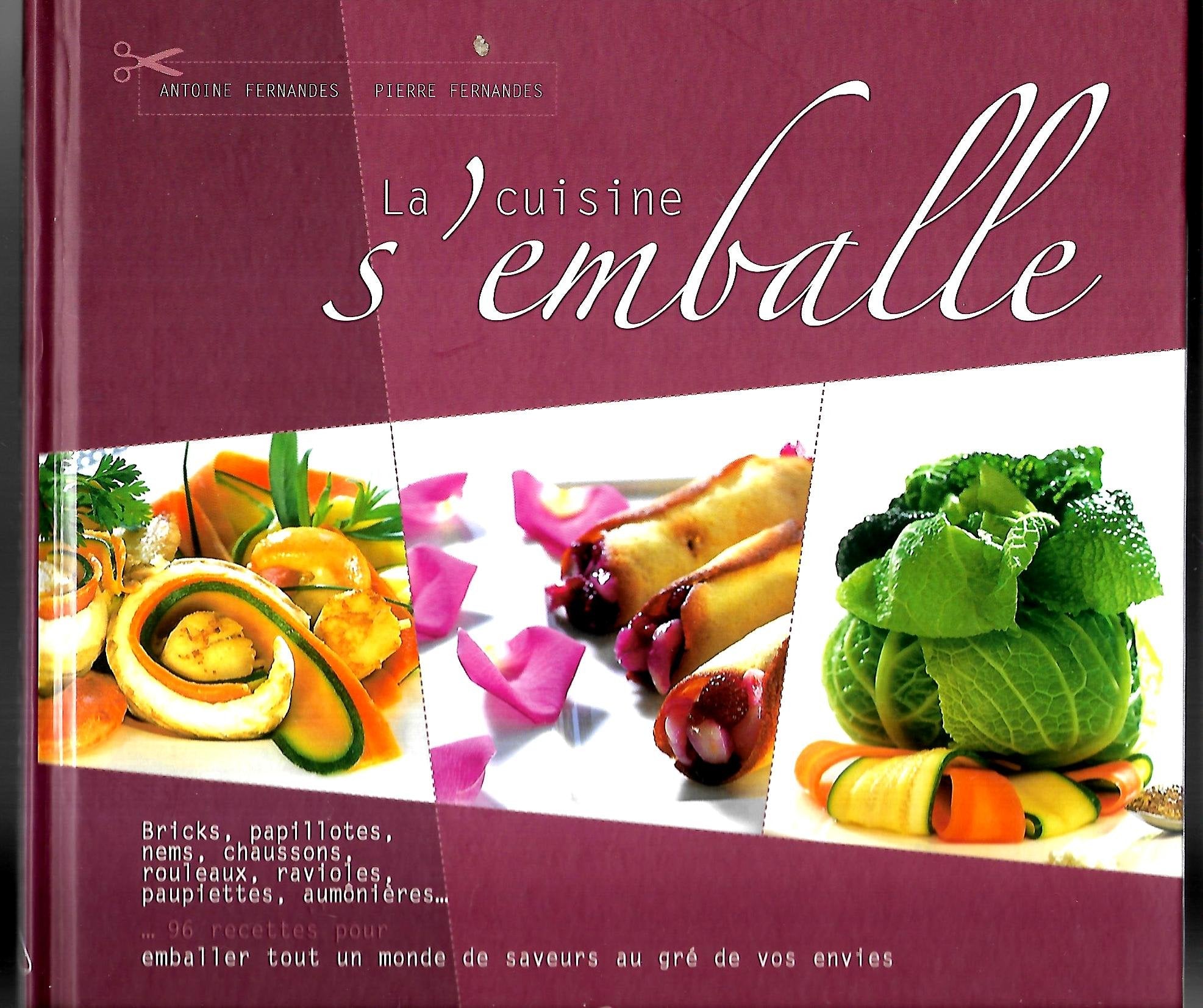 La cuisine s'emballe book