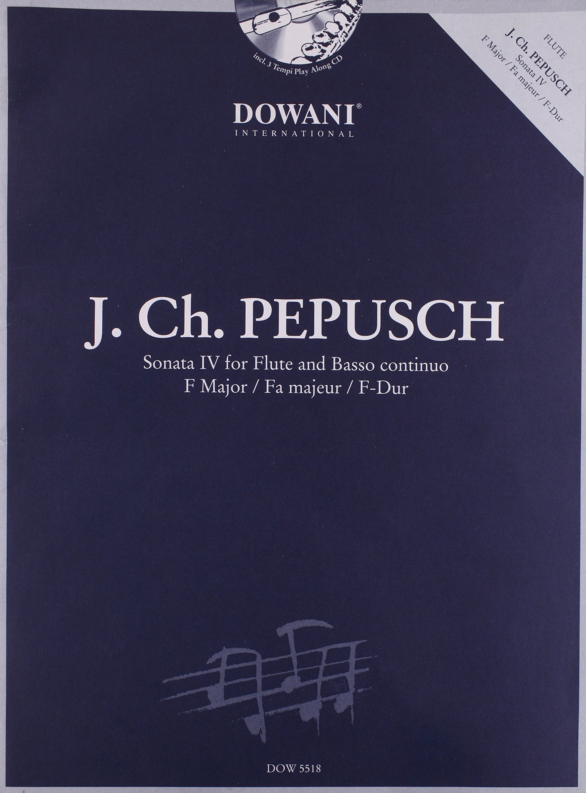 Sonata Lv in F-Dur (FLUTE TRAVERSIE) Sheet Music
