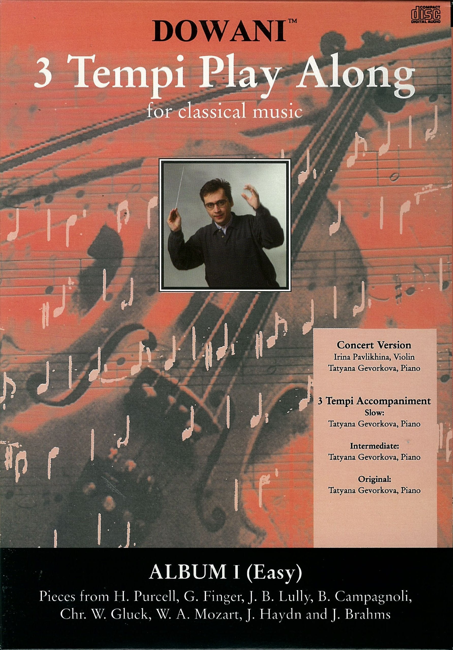 3 Tempi Play Along: For Classical Music (Dowani 3 Tempi Play Along for Classical Music) Sheet Music