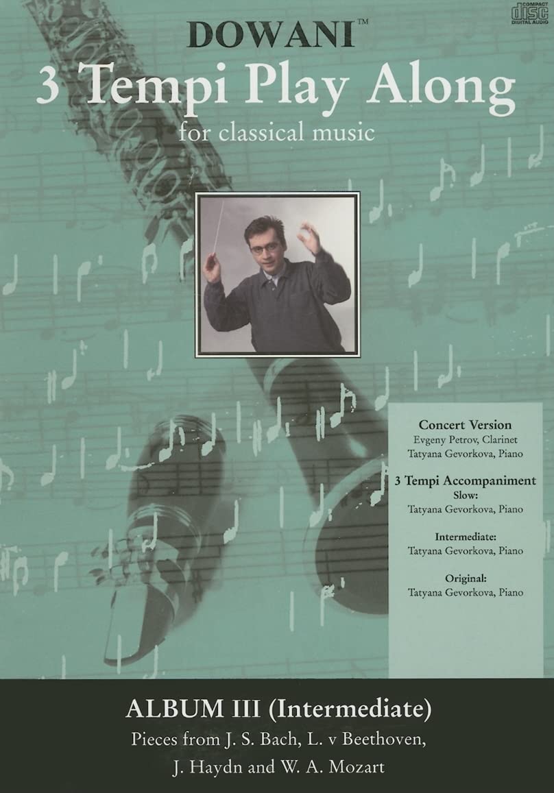 Album, Intermediate for Clarinet in Bb and Piano (3) book