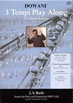 Sonata for Flute and Harpsichord Bwv 1020 in G Books