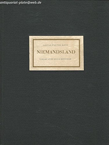 Niemandsland: Roman: Roman. Nachw. v. Regula Wyss Contemporary literature