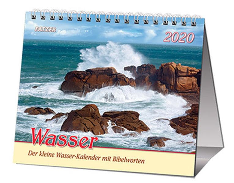 Wasser 2020: Der kleine Wasser-Kalender mit Bibelworten Calendars