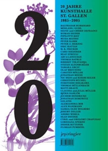 Kunsthalle Sankt Gallen, 20: 20 Jahre 1985-2005 Film, Art & Culture