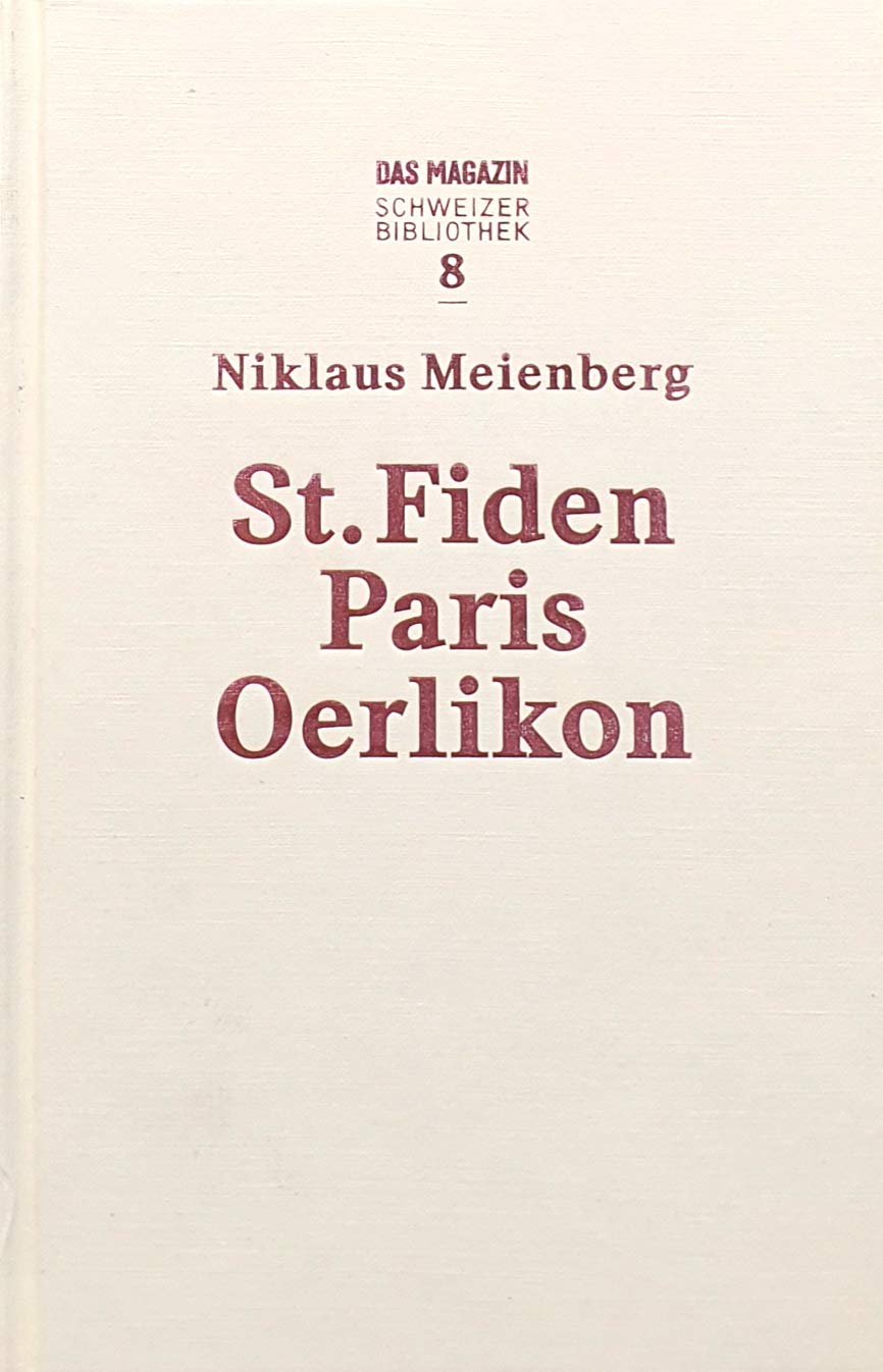 St. Fiden - Paris - Oerlikon Books
