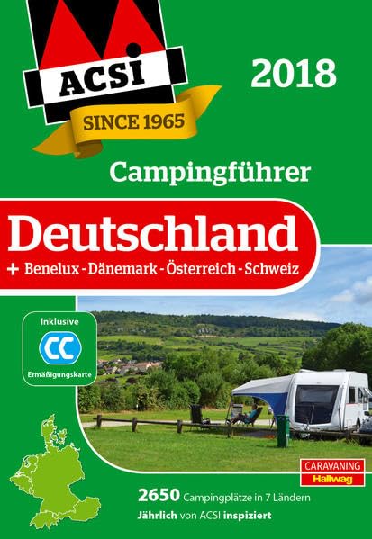 Product Image: ACSI Campingführer Deutschland 2018