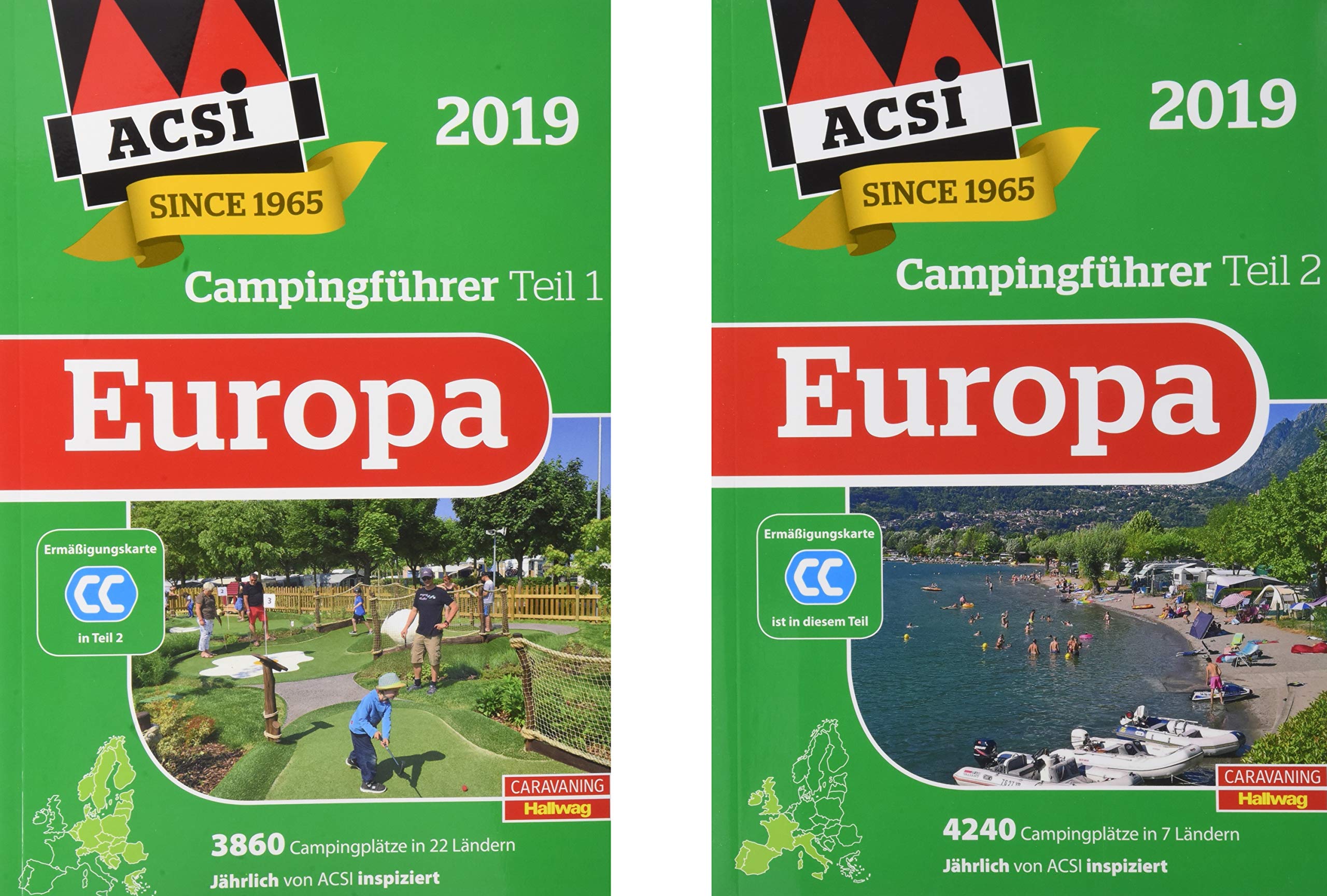 ACSI Internationaler Campingführer Europa 2019 Leisure, Home & Garden