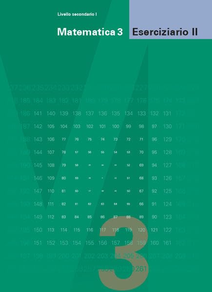 Matematica 3 livello secondario I: Eserciziario II book
