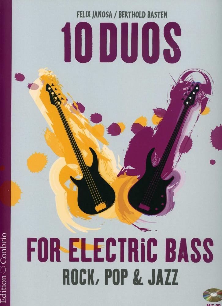 10 Duos for Electric Bass Sheet Music
